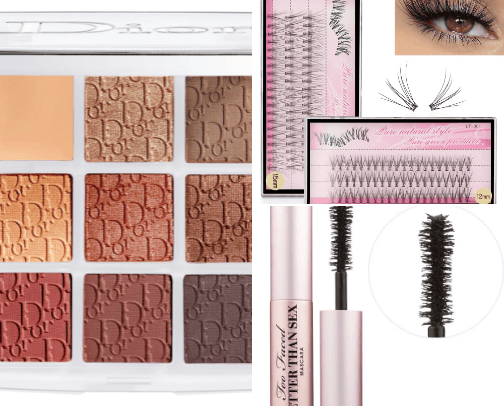 The best eye makeup products! cover photo collage