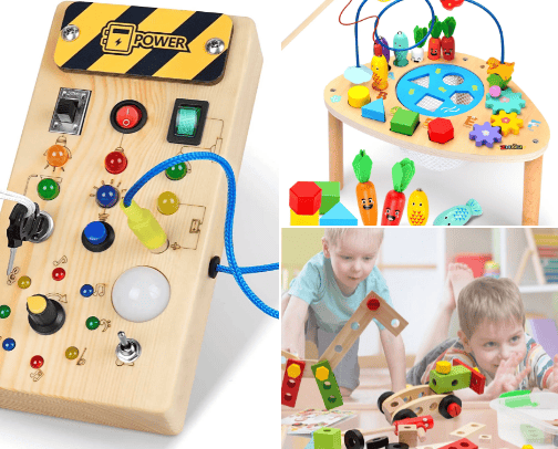 Montessori Sensorial Toys cover photo collage
