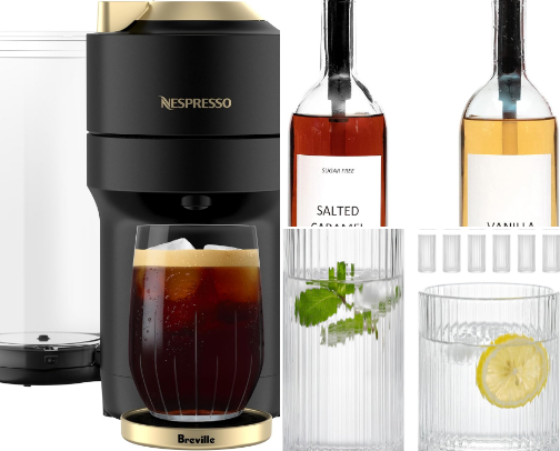 Aesthetic Amazon Coffee Bar Essentials | Home Barista Gift Ideas cover photo collage