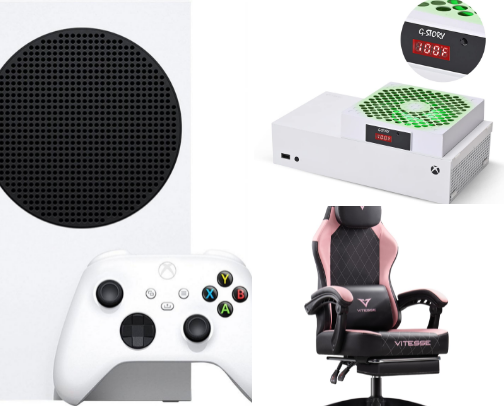 Gaming Systems and Accessories cover photo collage