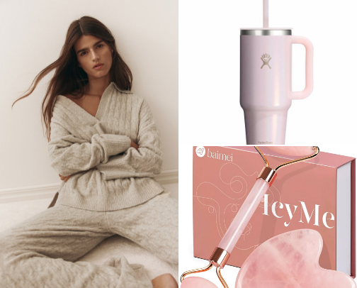 Clean Girl Essentials: Minimal Beauty, Cozy Finds & Everyday Luxe cover photo collage