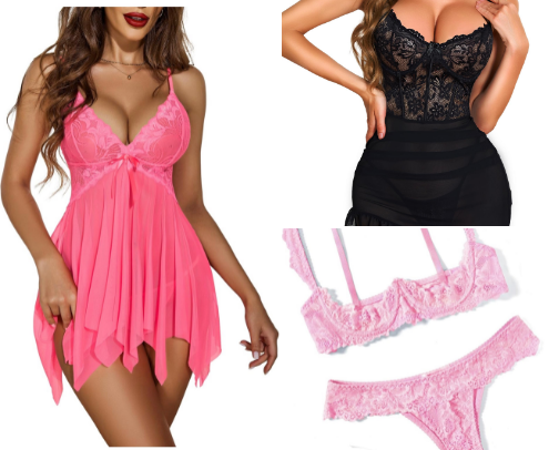 Hot Hot HOT lingerie 🔥 cover photo collage