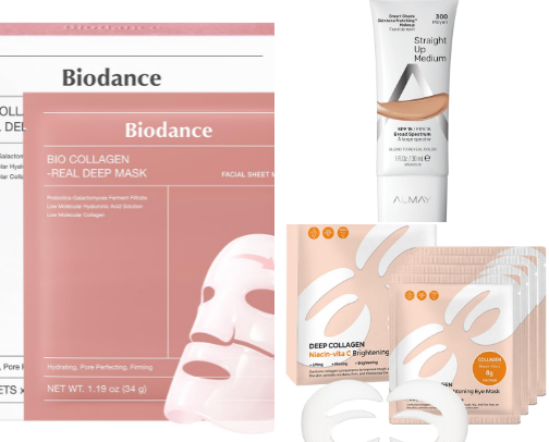 Beauty Items I use that I like cover photo collage