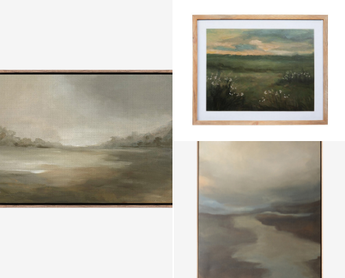 Wall-Worthy: Luxe + Budget Art Finds That Make a Statement cover photo collage