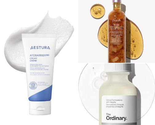 Dry Skin Musts cover photo collage