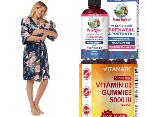 Postpartum After Baby Must haves- Mom Edition cover photo collage