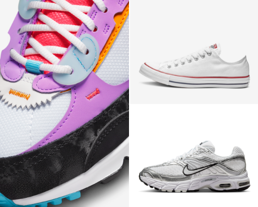 Women's Sneakers cover photo collage