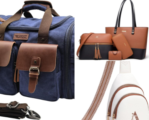 Bring Style and Comfort: Your Dream Bag awaits! cover photo collage