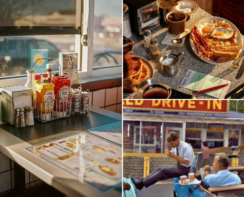 Our history Restaurants cover photo collage