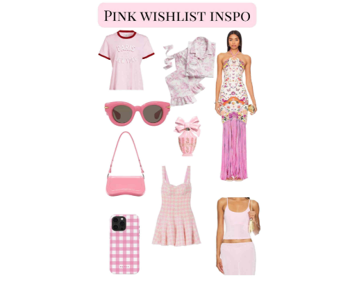 Pink Wishlist Inspo!! 🎀 cover photo collage