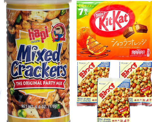 Asian Snacks that you have to try cover photo collage