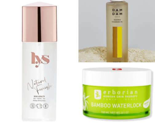 Beauty, skincare and makeup cover photo collage