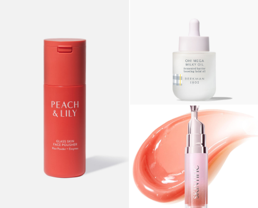 New Beauty Finds I'm Trying cover photo collage