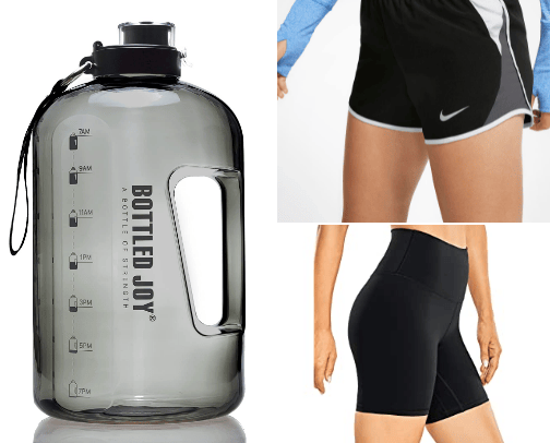 Work out needs/shapewear cover photo collage