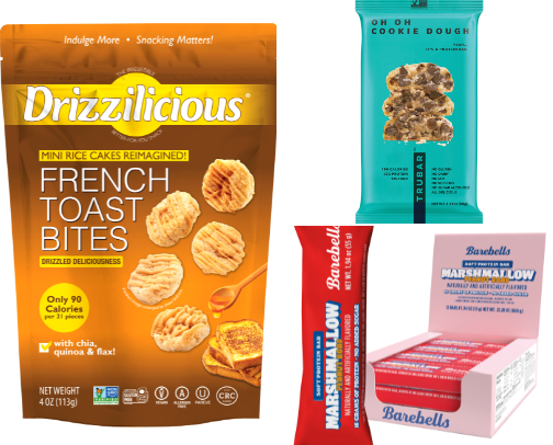 Healthy snacks cover photo collage