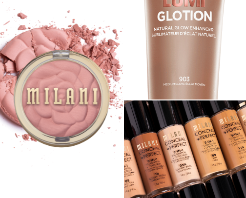 Glowy everyday makeup routine cover photo collage