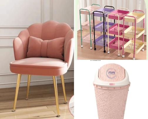 Aesthetic Coquette and Pastel Room Decor Essencial⋆｡‧˚ʚ🍒ɞ˚‧｡⋆ cover photo collage