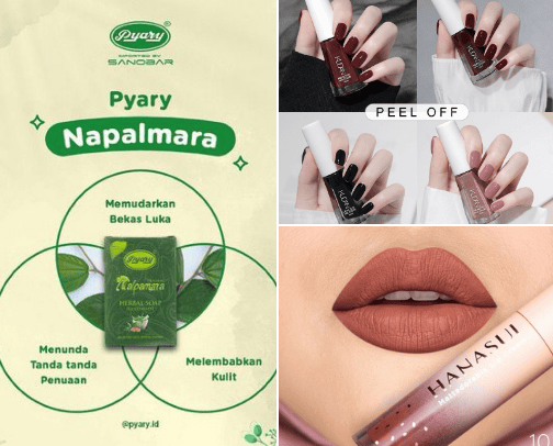 skincare favorite murah cover photo collage