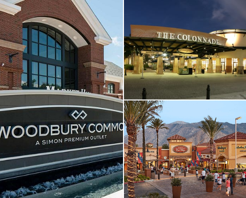 Most Popular Outlet Malls in the USA cover photo collage