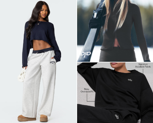 Favorite sweat sets cover photo collage