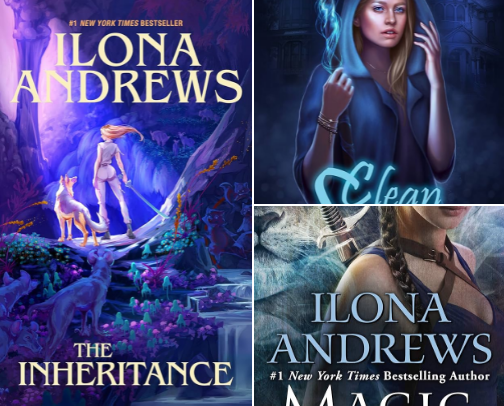 The Book Nook cover photo collage