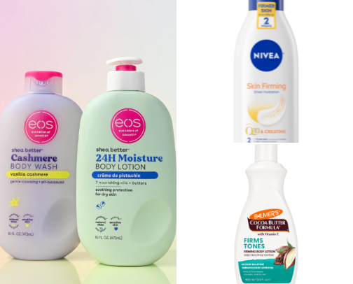 Skin care cover photo collage