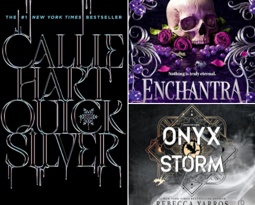 Romantasy books with magic, romance & high stakes🧚🏼‍♀️❤️‍🔥 cover photo collage