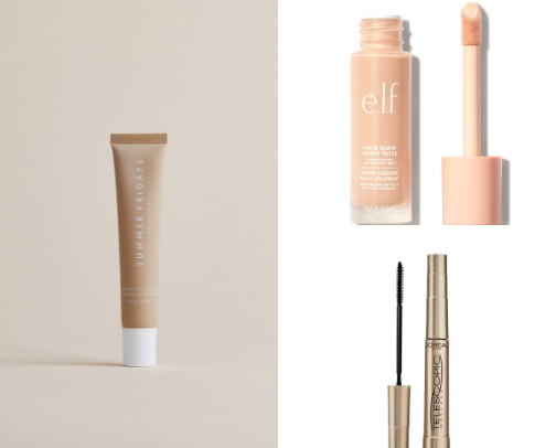 my go-to face products! cover photo collage
