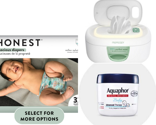 Get ready for baby cover photo collage