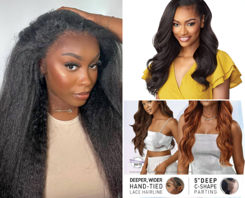Wigs cover photo collage