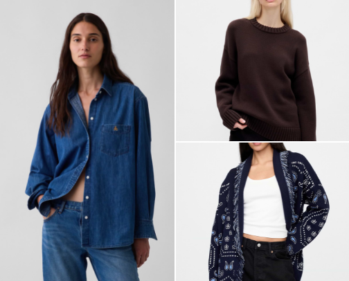 Gap fall 2026 picks! cover photo collage