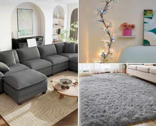 Living Room Decor cover photo collage
