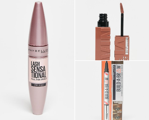 Drugstore makeup I use cover photo collage
