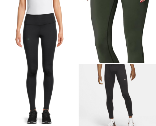 Running Tights That Stopped Me From Skipping Cold Morning Miles cover photo collage