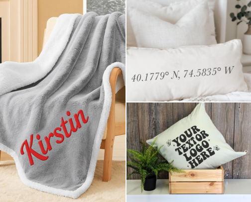 Personalized Gifts I Found For Couples Who Never Want to Leave the Couch cover photo collage