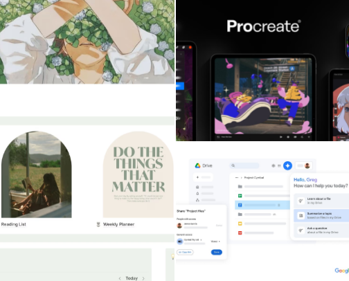 My "must-haves" as an Illustrator🎨 cover photo collage