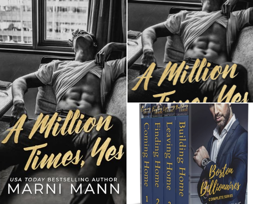 Free PDF - Cozy Companions for A Million Times, Yes: The Billionaires of Boston cover photo collage