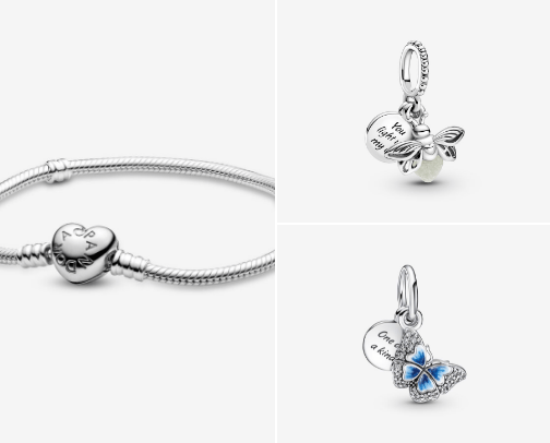 Pandora Jewelry✨ cover photo collage