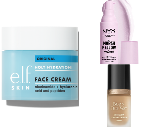 Makeup for dry skin girls cover photo collage