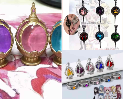Magical girl cover photo collage