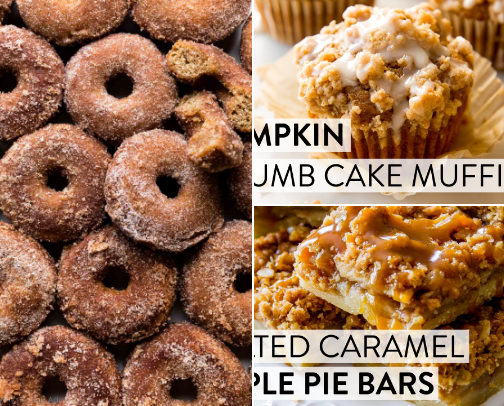 Fall Baking Wish List cover photo collage