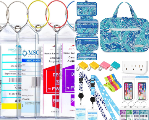 Travel Essentials List cover photo collage