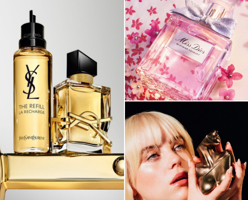 Confidence in a bottle.💫— Perfume Recommendations!✨ cover photo collage