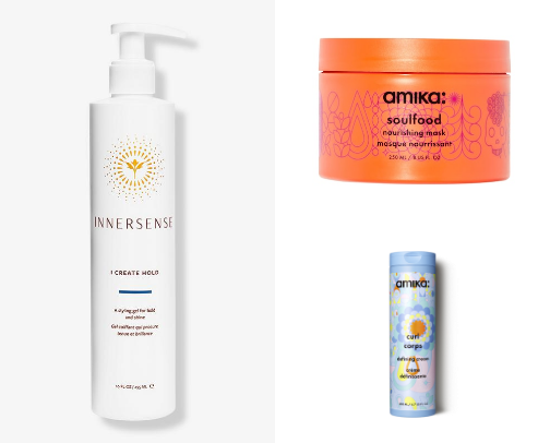 BEST CURLY HAIR PRODUCTS cover photo collage