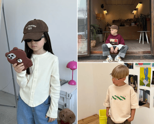 "Kids Clothes List!" cover photo collage