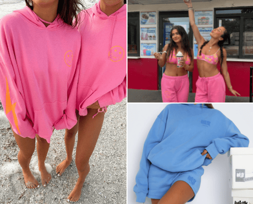 sweatsets! cover photo collage