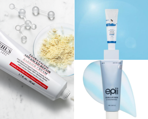 Sensitive skin beauty recs 👸🏻 cover photo collage