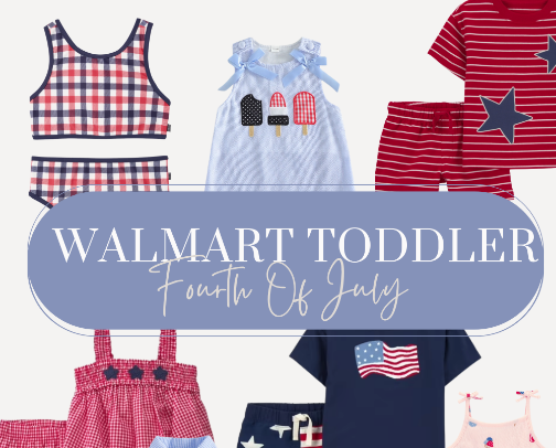 Walmart 4th of July_Toddlers cover photo collage