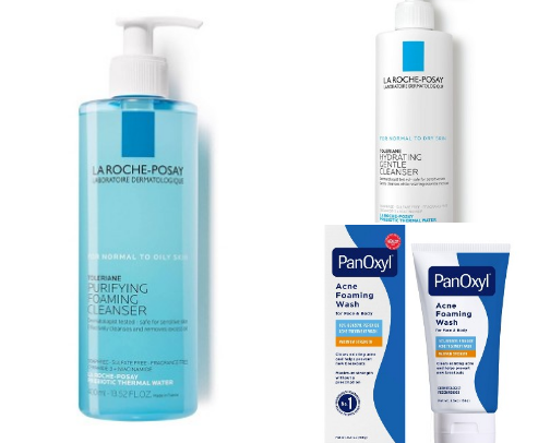 Skin Care Products cover photo collage