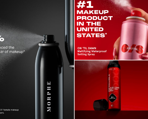 setting spray for longlasting makeup cover photo collage